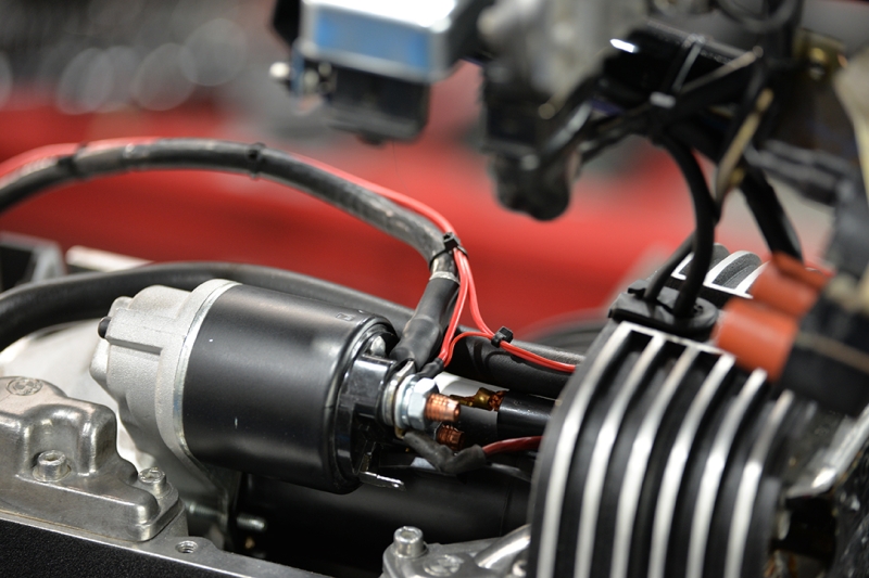 Production of complete Vehicle Electrics, including installation, assembly and Motogadget mo.unit blue